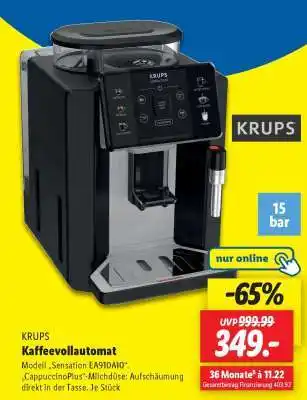 Lidl KRUPS Kaffeevollautomat Angebot