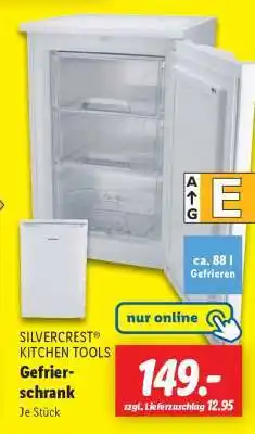 Lidl SILVERCREST KITCHEN TOOLS Gefrierschrank Angebot