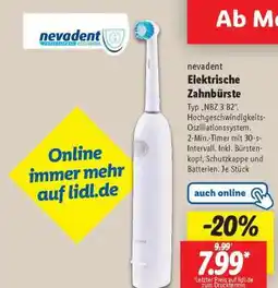 Lidl nevadent Elektrische Zahnbürste Angebot