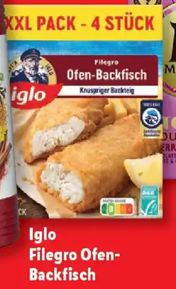 Lidl IGLO Filegro-Ofen-Backfisch Angebot