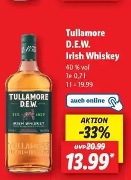 Lidl TULLAMORE D.E.W. Irish Whiskey Angebot
