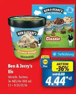 Lidl BEN & JERRY’S Eis Angebot