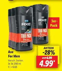 Lidl Axe For Men Angebot
