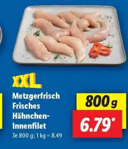 Lidl Metzgerfrisch Frisches Hähnchen-Innenfilet Angebot