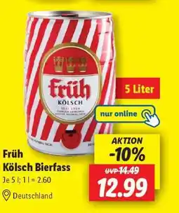 Lidl Früh Kölsch Bierfass Angebot
