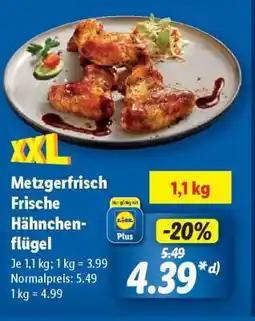 Lidl Metzgerfrisch Frische Hähnchenflügel Angebot