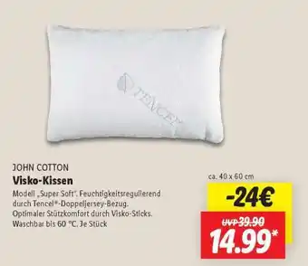 Lidl Visko-Kissen Angebot