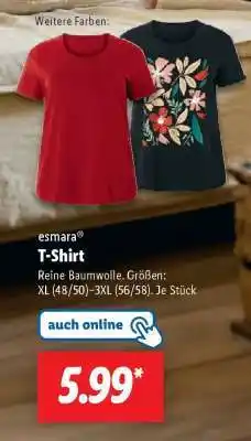Lidl esmara T-Shirt Angebot