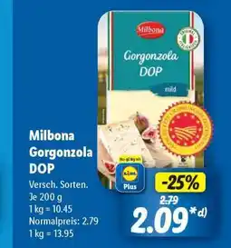 Lidl Milbona Gorgonzola DOP Angebot