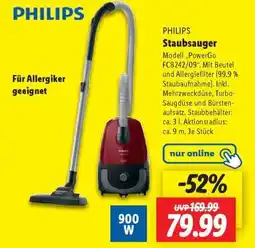 Lidl PHILIPS Staubsauger Angebot