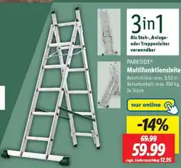 Lidl PARKSIDE Multifunktionsleiter Angebot