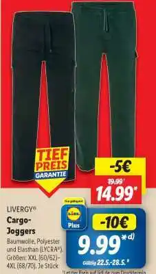 Lidl LIVERGY Cargo-Joggers Angebot
