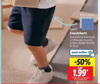 Lidl lupilu Sweatshorts Angebot