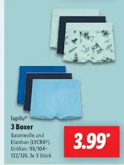 Lidl lupilu 3 Boxer Angebot