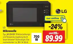 Lidl LG Mikrowelle Angebot