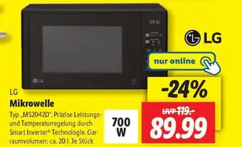 Lidl LG Mikrowelle Angebot