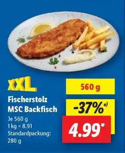 Lidl Fischerstolz MSC Backfisch Angebot