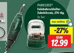 Lidl PARKSIDE Feinbohrschleifer-Zubehörsatz, 276-tlg Angebot
