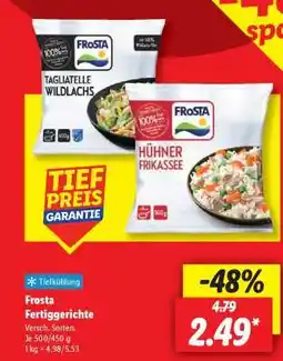 Lidl Frosta Fertiggerichte Angebot