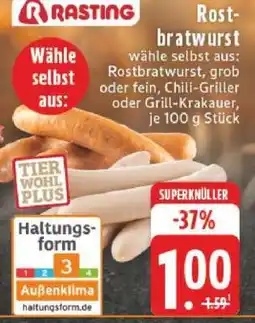 Edeka Rostbratwurst Angebot