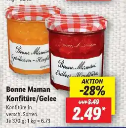 Lidl BONNE MAMAN Konfitüre/Gelee Angebot