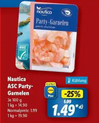 Lidl Nautica ASC Party- Garnelen Angebot