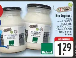Edeka Bio Joghurt Angebot