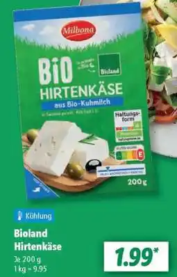Lidl Bioland Hirtenkäse Angebot