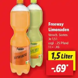Lidl Freeway Limonaden Angebot