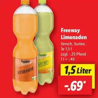 Lidl Freeway Limonaden Angebot