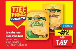 Lidl Leerdammer Käsescheiben Angebot