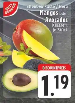 Edeka Mangos oder Avocados Angebot