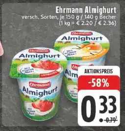 Edeka EHRMANN Almighurt Angebot