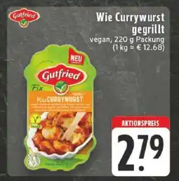 Edeka Wie Currywurst gegrillt Angebot