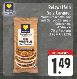 Edeka Reiswaffeln Salz Caramel Angebot