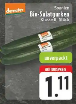 Edeka Bio-Salatgurken Angebot