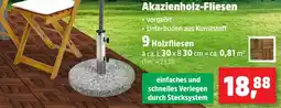 Thomas Philipps Akazienholz-Fliesen Angebot