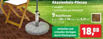 Thomas Philipps Akazienholz-Fliesen Angebot