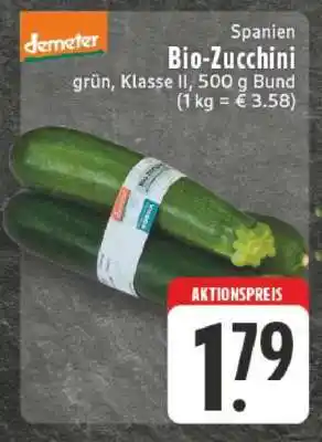 Edeka Bio Zucchini Angebot
