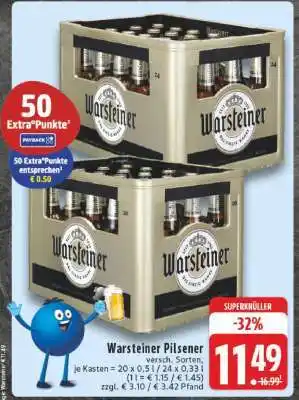 Edeka Warsteiner Pilsener Angebot