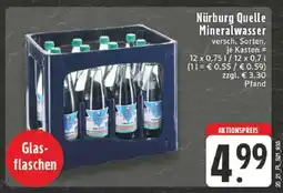 Edeka Nürburg Quelle Mineralwasser Angebot
