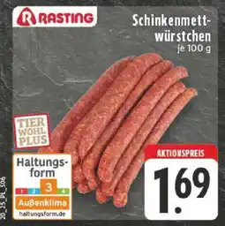 Edeka Schinkenmettwürstchen Angebot