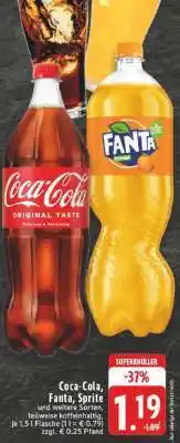 Edeka Coca­Cola/ Fanta/ Sprite Angebot