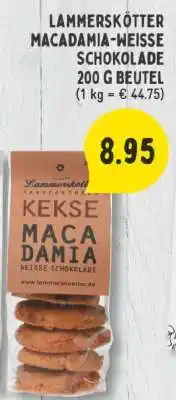 Edeka Lammerskötter Macadamia-Weisse Schokolade Angebot