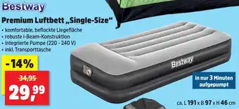 Thomas Philipps Bestway Premium Luftbett ,,Single-Size" Angebot