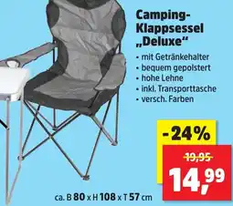 Thomas Philipps Camping Klappsessel ,,Deluxe" Angebot