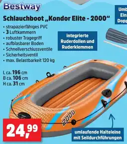 Thomas Philipps Bestway Schlauchboot ,,Kondor Elite - 2000" Angebot