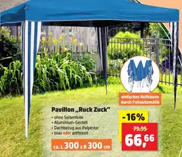 Thomas Philipps Pavillon ,,Ruck Zuck" Angebot