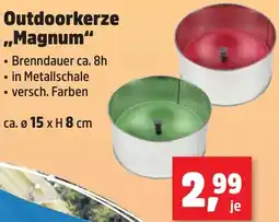 Thomas Philipps Outdoorkerze ,,Magnum" Angebot