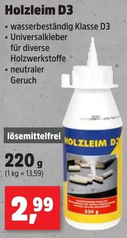 Thomas Philipps Holzleim D3 Angebot